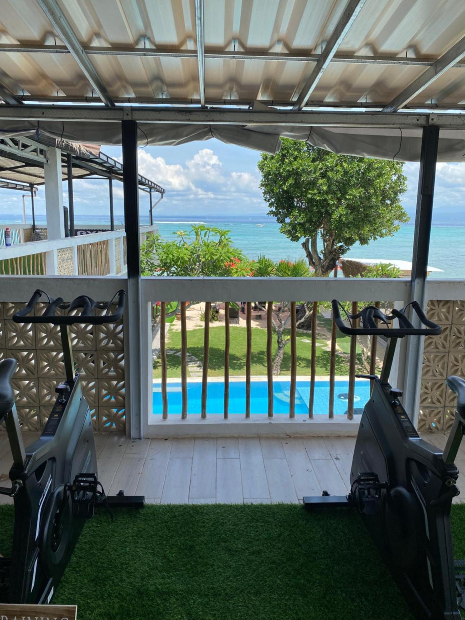 3 Monkeys Lembongan Studio Apartments Gym Recovery Centre Dış mekan fotoğraf