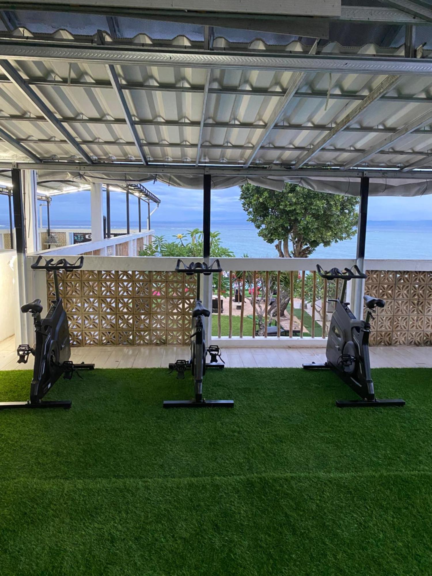 3 Monkeys Lembongan Studio Apartments Gym Recovery Centre Dış mekan fotoğraf